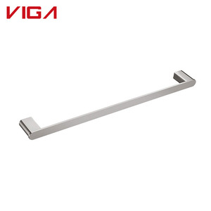 <span class=keywords><strong>Toallero</strong></span> de baño de hotel moderno de bajo precio 304 Acero inoxidable 24 pulgadas <span class=keywords><strong>Barra</strong></span> de toalla individual de oro cepillado - Product Image 2