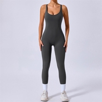 Combinaison de sport et yoga à bretelles croisées pour le commerce extérieur, avec bretelles réglables et effet rehausseur de hanches 90107