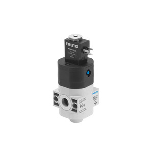 Festo HEE-D-MINI-24 On Off Valve 1/4 In Gas Control Valve For Industrial Use - Product Image 1