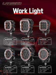 Nouveau produit 20W 1300LM <span class=keywords><strong>3</strong></span> pouces carré LED feux de travail spots pour voiture SUV tout-terrain ATV UTV feux de conduite - Product Image 2