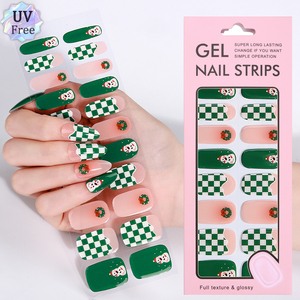 Autocollants pour ongles en gel 3D de Noël sans cuisson, sans UV, pour la décoration de Noël - Product Image 2