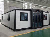 Conteneur de secours extensible pour abri d'urgence, unité de logement à déploiement rapide, bureau au design moderne