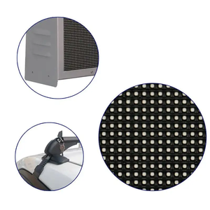 Affichage LED P5 IP66 étanche pour toit <span class=keywords><strong>de</strong></span> taxi, <span class=keywords><strong>écran</strong></span> publicitaire extérieur couleur avec animation SDK - Product Image 3