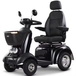 รถกอล์ฟไฟฟ้าคุณภาพสูง 500W 60V ระยะไกล พร้อมล้อขนาด 14 นิ้ว รถสามล้อไฟฟ้าสำหรับครอบครัว สกู๊ตเตอร์ไฟฟ้า 4 ล้อ - Product Image 3