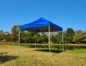 Carpa Gazebo Grande de Metal con Techo de Lona, Colorida, Directamente de Fábrica OEM/DOM para Exteriores, Azul - Product Image 2