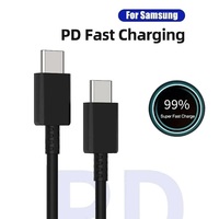 Cable de Datos USB-C a Tipo-C Cantell de 45W 5A con Carga Súper Rápida para Cámaras S25/S24/S23 y Uso con Computadora