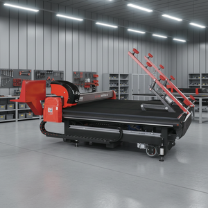 Machine de <span class=keywords><strong>découpe</strong></span> de <span class=keywords><strong>verre</strong></span> à chargement et déchargement automatiques, haute configuration, durable, à taux d'utilisation élevé, avec lubrification automatique par graissage - Product Image 1