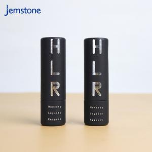 Custom Eco-friendly Cosmetic Cardboard Oil Bottle Cylinder Box For Skin Care With Foam Cylinder Tube Packaging - Product Image 2