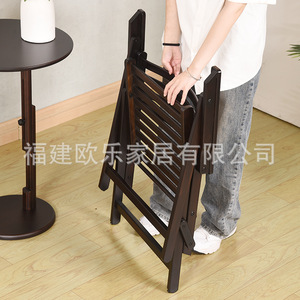 Folding chair, outdoor backrest chair, low <b>stool</b>, home balcony leisure <b>stool</b>, adult and children's backrest chair, living room - Product Image 4