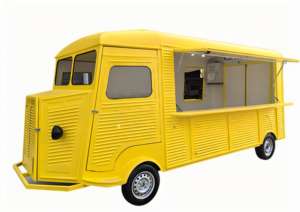 Kiosque alimentaire intérieur de qualité architecturale avec système d'extinction d'incendie et chariot de vente personnalisé pour les marchés haut de gamme - Product Image 5