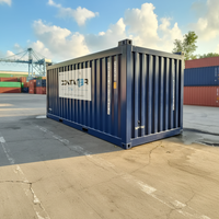 Conteneur Offshore de 20 pieds Certifié DNV 2.7-1 Conteneur de Stockage Amovible Portable pour Utilisation Marine et Industrielle