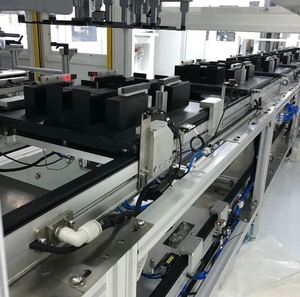 Chain Pallet Free Flow Conveyor System for Lithium Battery Production Line Double Speed Chain Conveyor - Product Image 2