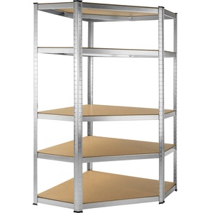 Giá để đồ góc mạ kẽm 5 tầng, kích thước 1800x900x400mm, có ván MDF 4mm, dùng cho nhà để xe & kho hàng - Product Image 2
