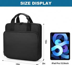 Free Sample BSCI Basics Durable 3 <b>Ring</b> Zipper <b>Binder</b> for School, O-<b>Ring</b> Closure - Large Capacity, <b>4</b> Inches, Office - Product Image 3