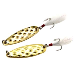 Paillettes de pêche en forme d'ananas leurres de pêche durs hameçons aigus métal argent <span class=keywords><strong>pas</strong></span> <span class=keywords><strong>cher</strong></span> pêche Flutter cuillère avec broche coeur rouge - Product Image 3