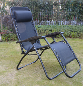 Silla Reclinable <span class=keywords><strong>Plegable</strong></span> de Jardín y Exterior al por Mayor Ajustable de Gravedad Cero para Playa y Piscina - Product Image 6