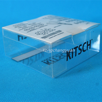 4 ''pour Funko for Pop Auto-lock Bottom Clear Acetate Box Disposable Transparent Plastic Holder Case for Toy Display Packaging