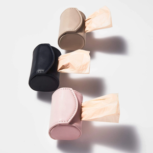 Nueva tendencia de cuero Doggie <span class=keywords><strong>Poop</strong></span> <span class=keywords><strong>Bag</strong></span> Holder Portable <span class=keywords><strong>Dog</strong></span> Leash <span class=keywords><strong>Poop</strong></span> <span class=keywords><strong>Bag</strong></span> Colorful <span class=keywords><strong>Poop</strong></span> Bags - Product Image 1