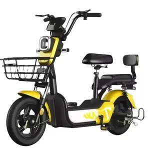 Actory-Bicicleta eléctrica de 48V y 350W para adulto, vehículo con batería de dos ruedas