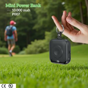 OTHC-P007 Hochleistungs-10000mAh 2-in-1 Powerbank Kabelloses Ladegerät mit Integriertem Kabel LED-Anzeige Tragbares Schnellladegerät BMS-System Urlaub - Product Image 1