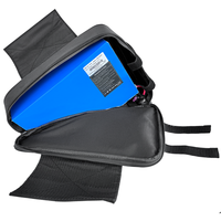 Batterie de vélo électrique 48V 45AH 13S9P 21700 Cell 40A BMS 48V, sac de batterie pour vélo électrique en tissu Oxford imperméable, 48V1000W