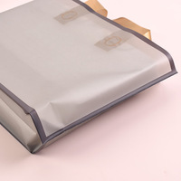 Sacs à provisions personnalisés de haute qualité avec poignée, emballage, sac en plastique avec propre logo, sac à poignée