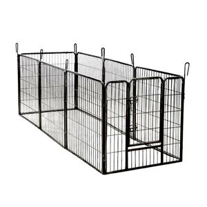 Özel teklif L köpek yatılı kulübesi L yüksek kaliteli büyük açık kulübesi kafes kaçış kilidi evcil hayvan çiti - Product Image 2