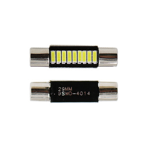 Luz LED para espejo de coche, luz de fusible, luz de lectura de doble punta plana de 29 mm, luz interior modificada para coche - Product Image 3