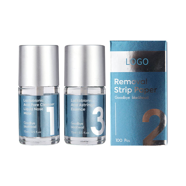 YANMEI Factory Custom Blackhead Tearing Type Powerful Acne Removing Plants Pore Strip Remove Blackheads Nose Mask