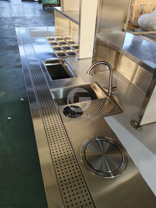 Station d'eau en acier inoxydable pour thé au lait, limonade, hôtel - Product Image 5