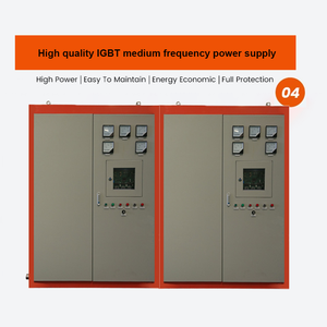 Four à induction en fonte à moyenne fréquence 200Kg 300Kg 500Kg Fours industriels de fusion Vente en gros d'usine sur mesure - Product Image 6