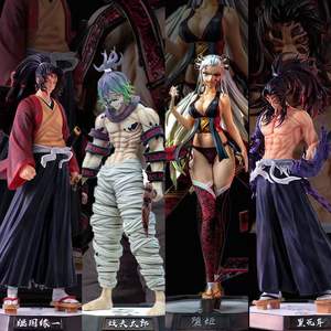Figuras de Anime Kimetsu No Yaiba Daki Giyuutarou Tsugikuni Yoriichi Kokushibo Modelo de PVC Demon Slayer Figura de Acción - Product Image 5