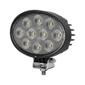 5.5 אינץ 40w 12v-24v Led עבודה אור עגול עם Ip68 סגלגל O sram מבול אור עבור Offroad טרקטור משאית Suv מכוניות רכב