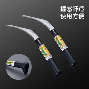 Thickened Stainless Steel Sickle 23cm Blade Black Handle Agricultural Harvesting <b>Tool</b> - Product Image 5