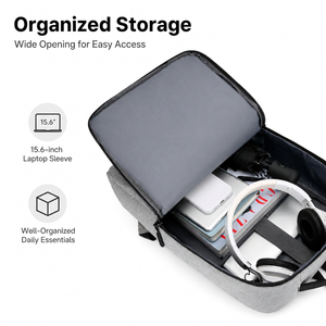 Mochila <span class=keywords><strong>de</strong></span> Diseño Nueva para Oficina y Portátil, Mochila <span class=keywords><strong>de</strong></span> Nailon Negra para Portátil, Mochilas Personalizadas con Logotipo, Antirrobo, Mochilas Escolares Personalizadas para Portátil - Product Image 4