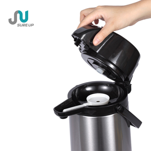 Pot à café thermique en acier inoxydable avec pot à pompe en verre pour garder l'eau chaude Tumbler - Product Image 5