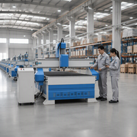Routeur CNC pour le bois de Chine / Kits de routeurs CNC à vendre 1530 1500x3000 avec table à vide et broche de 5,5 kW, fonctionnement intuitif