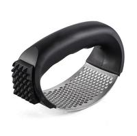 Hete Verkoop 304 Food Grade Roestvrij Staal 2-In-1 Keuken Gadget Knoflookpers & Vlees Chopper Voor Fruit En Groente