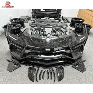 Kit carrosserie complet en fibre de carbone MSY Mansori Gen 3 pour <span class=keywords><strong>Lambo</strong></span> URUS, comprenant jantes, pare-chocs, capot, ailes, spoiler et échappement. - Product Image 5