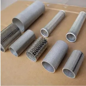 Screen Filter Stainless Steel Cylindrical Extruder Screen Wire Mesh Filters