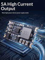 Module abaisseur de tension JHEMCU BEC, alimentation CC haute tension 60V 12V/5V 5A à courant élevé pour drones de course FPV