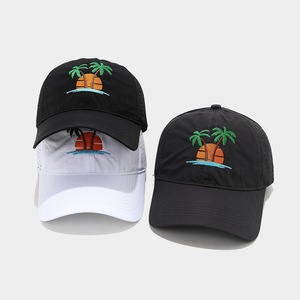 Casquette de sport OEM/ODM de qualité supérieure avec perforations laser et broderie de <span class=keywords><strong>palmier</strong></span>, certifiée BSCI, vente en gros, faible MOQ - Product Image 2