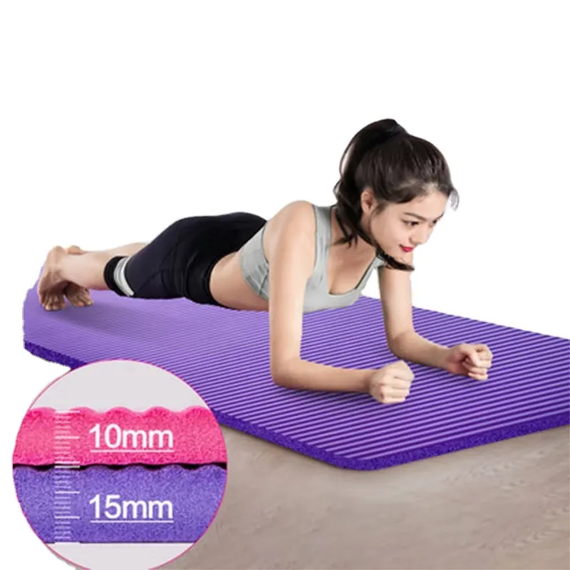 Extra Thick Large Yoga Mat Big Folding Gymnastics Cheap Wholesale Nbr Yoga Mat