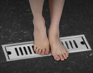 Drenaje de Piso para Baño con Revestimiento de Acero Inoxidable, Producto de Alta Calidad, Venta Caliente OEM - Product Image 5