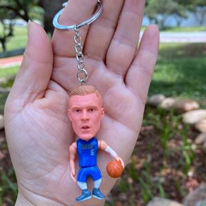 Figurines en PVC réalistes de joueurs de basket-ball <span class=keywords><strong>NBA</strong></span>, mini figurines en plastique, porte-clés Lowry Kobe Warriors Curry <span class=keywords><strong>Durant</strong></span> Lakers James - Product Image 4