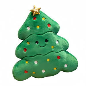 Vente en gros d'usine : Peluche de Noël au design de dessin animé, jouet personnalisé, coussin décoratif promotionnel pour fêtes, maison et décoration de Noël - Product Image 3