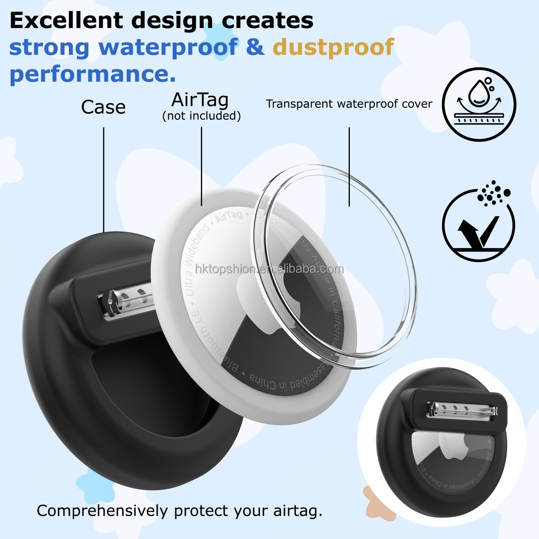 airtag for kids backpack AirTags – 1/2/4 Pack Bluetooth Item Finders Compatible with Apple Find – Spedal-Store in glow 2 Pack Airtag Holder for