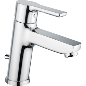 Grifo Mezclador de Lavabo de Diseño Moderno, Cromado, 1 1/4\", Grifo de Latón Sólido para Tocador, Función de Ahorro de Agua, un Solo Orificio para Lavabo - Product Image 2