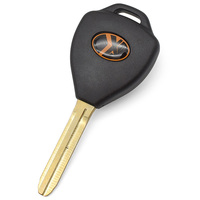 Llave Remota Universal con Cable XKTO02EN XKTO22EN, Versión Mejorada de 4 Botones para Programación de Llaves de Auto, Llave Remota Universal para Automóvil