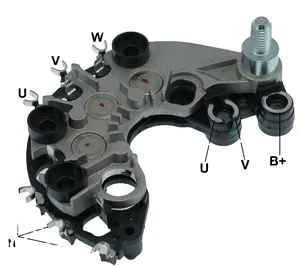 Raddrizzatore per alternatore, GA1809, Valeo: 593408; Regitar:RP-62, Cargo:235521, WAI/Transpo:MER528, rettificador